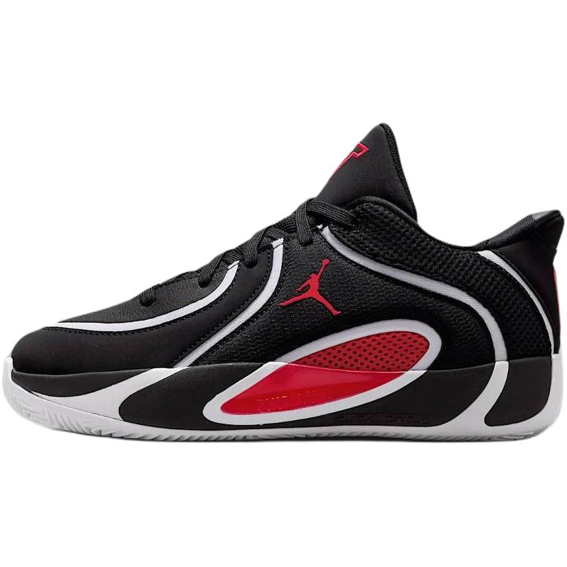 

Jordan Tatum 4 Rebound Low top детские баскетбольные кроссовки Black Red для подростков