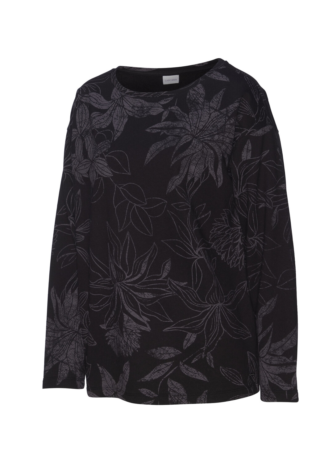 

Свитер LASCANA Sweatshirt, черный