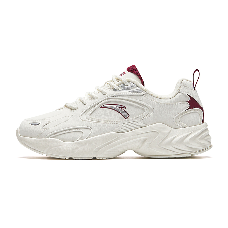 

Кроссовки Anta Wear-Resistant Balance Low-Top Chunky мужские, белые, красные