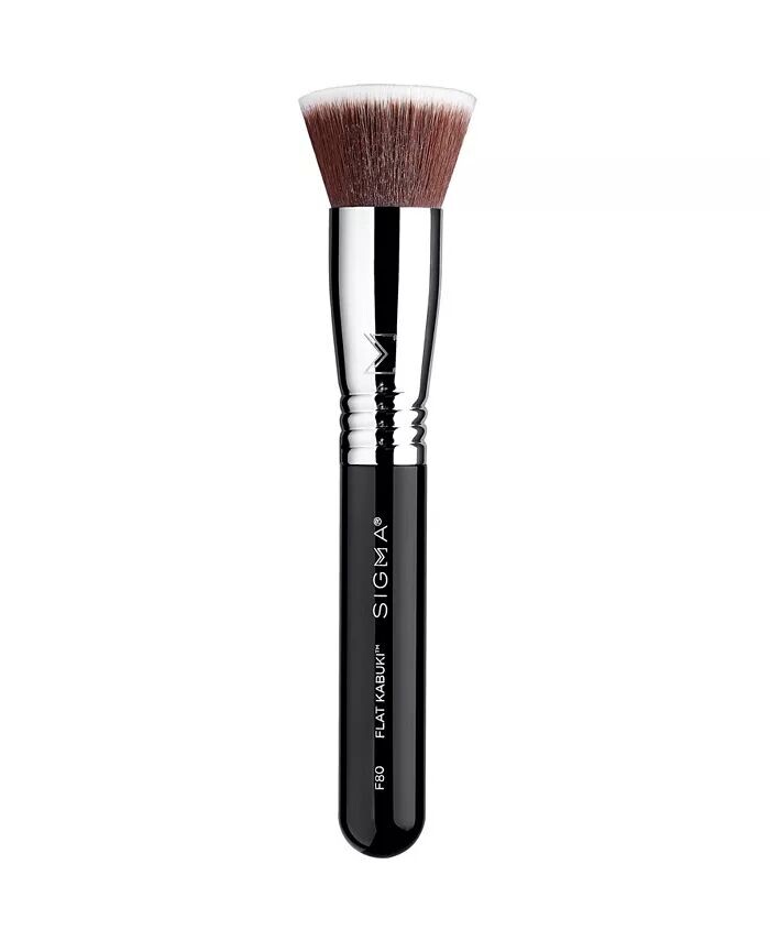

F80 Плоская кисть кабуки Sigma Beauty, цвет Black