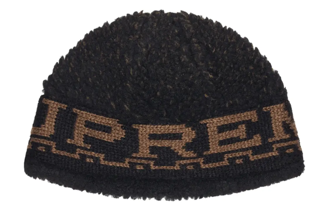 

Шапка Supreme Sherpa Logo, черный
