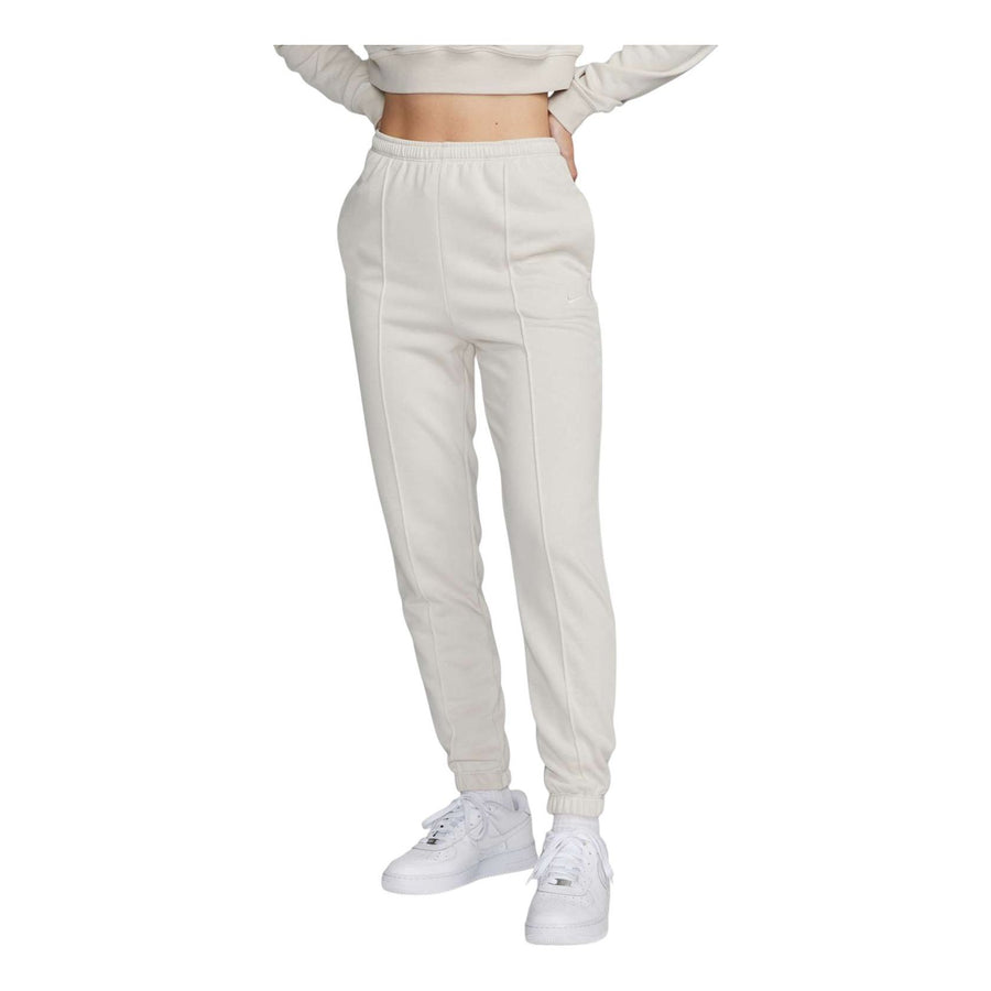 

Спортивные брюки (WMNS) Nike Sportswear Chill Terry Slim High Waisted French Terry Sweatpants Asia Sizing 'Light Orewood Brown', бежевый