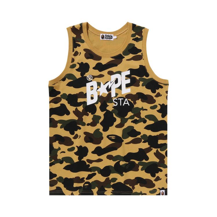 

Топ BAPE 1st Camo Bape Sta Tank Top, Yellow