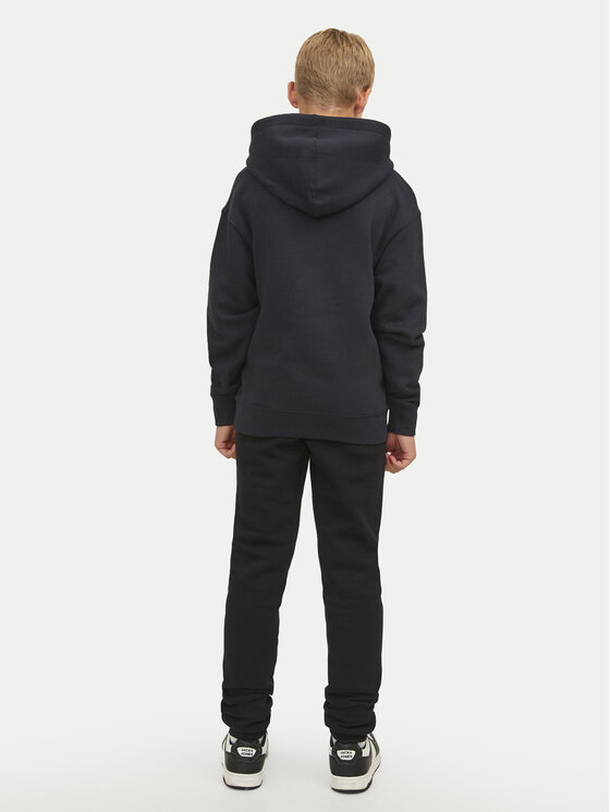Свитшот loose fit Star 12237468 Jack & Jones Junior, черный — фото 3