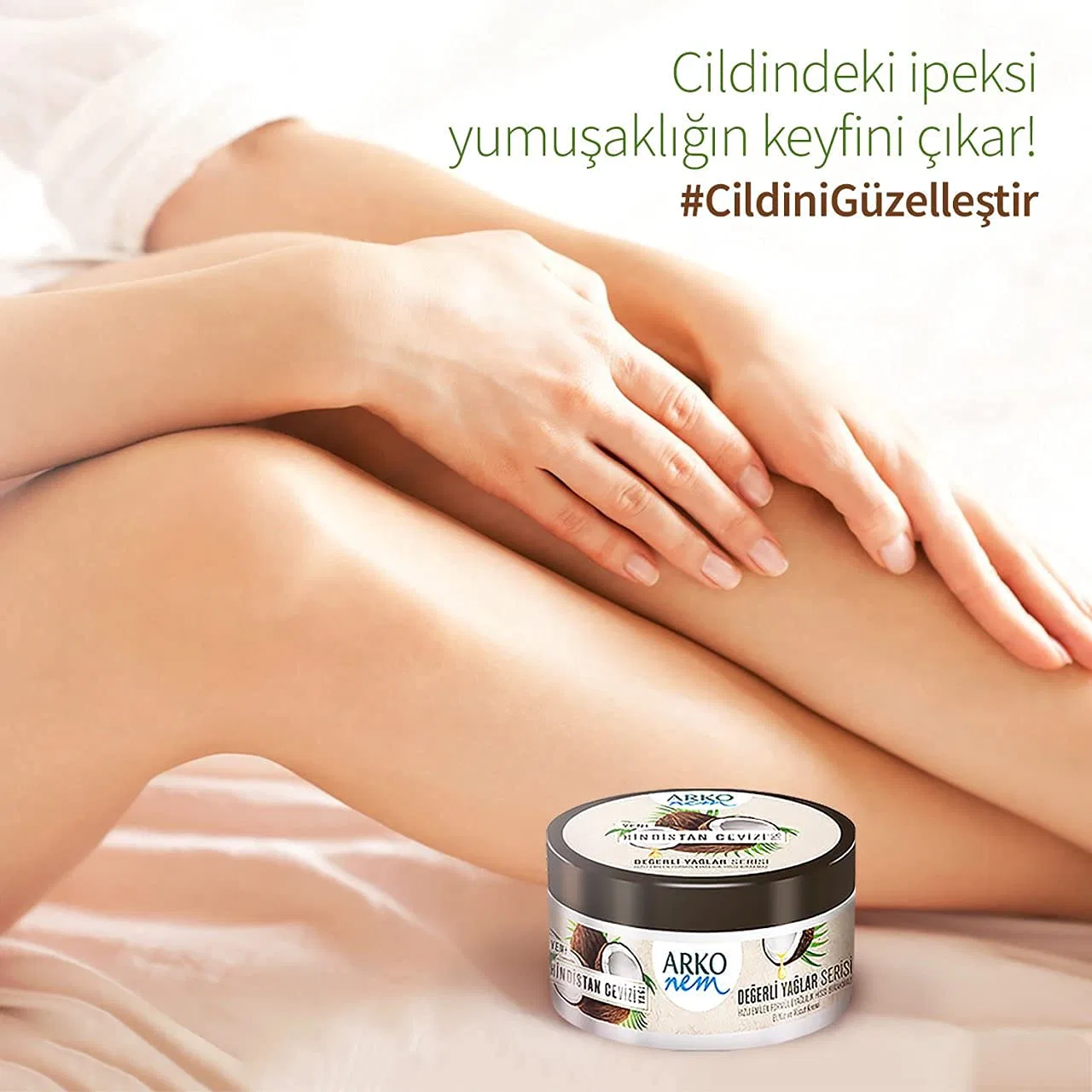 Легкий увлажняющий крем «Luxury Moisturizer Coconut Milk Formula» от Arko NEM Arko — фото 3