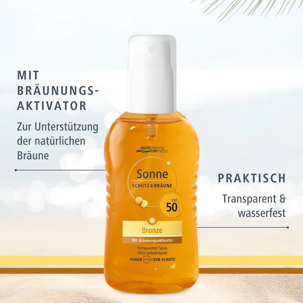 Солнцезащитный спрей SPF 50 Medipharma Cosmetics Medipharma Cosmetics — фото 3