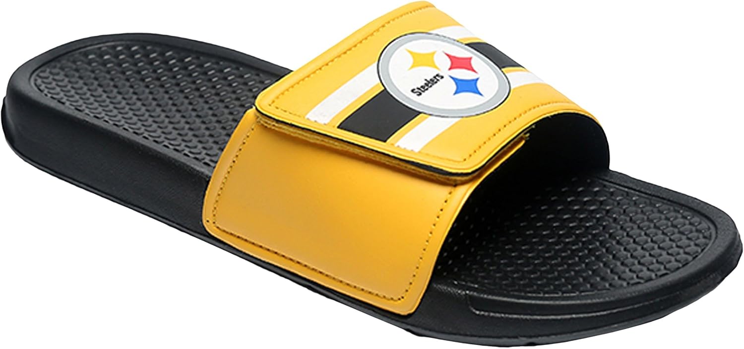 Сандалии-флипфлопы foco NFL Youth Legacy Sport, Pittsburgh Steelers 11-12 Big Kid — фото 2