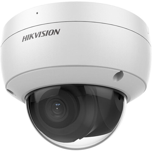 

Уличная сетевая купольная камера Hikvision AcuSense DS-2CD2123G2-IU 2 МП с ночным видением и объективом 2,8 мм (белая)