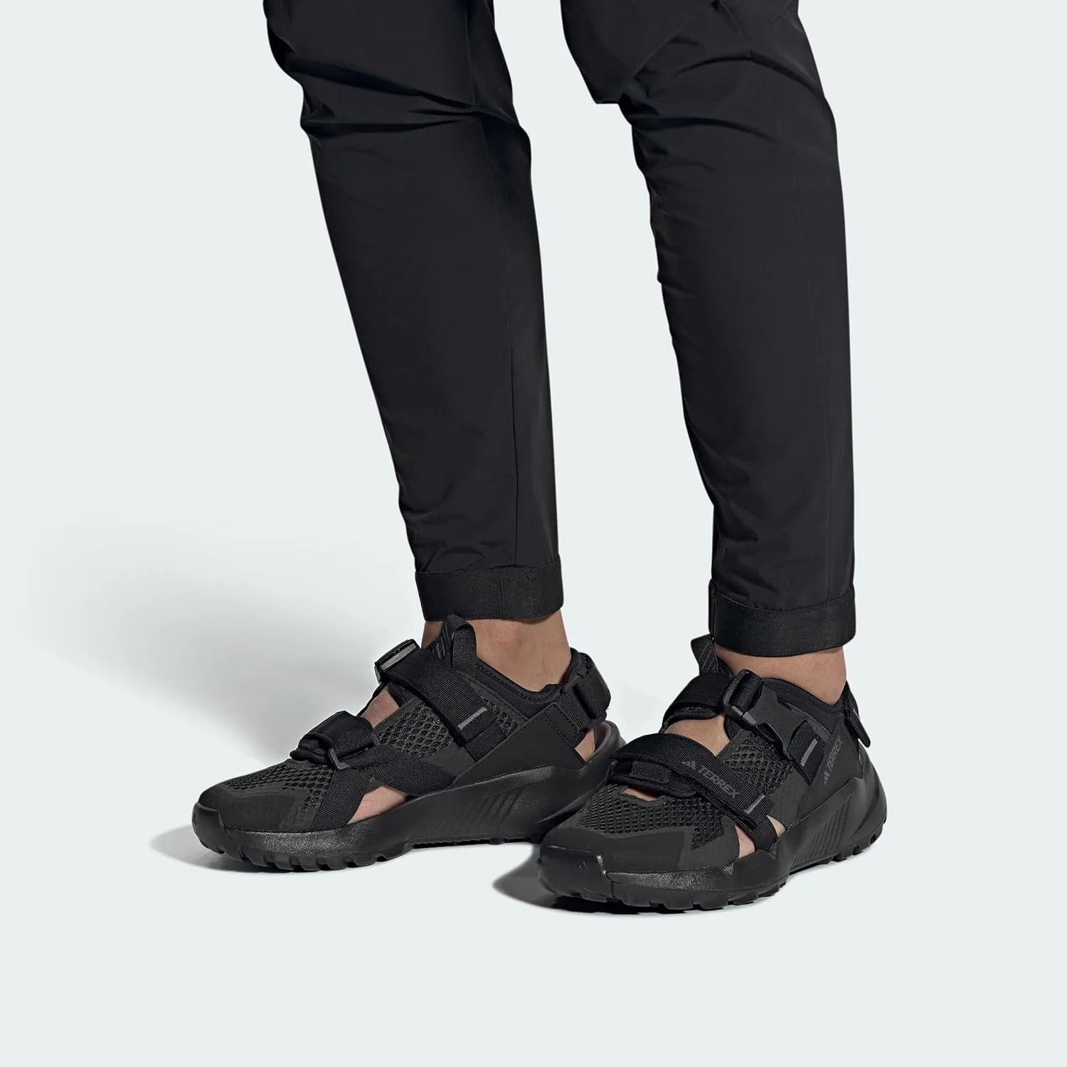 Сандалии Adidas Terrex Hydroterra, черный/серый — фото 2