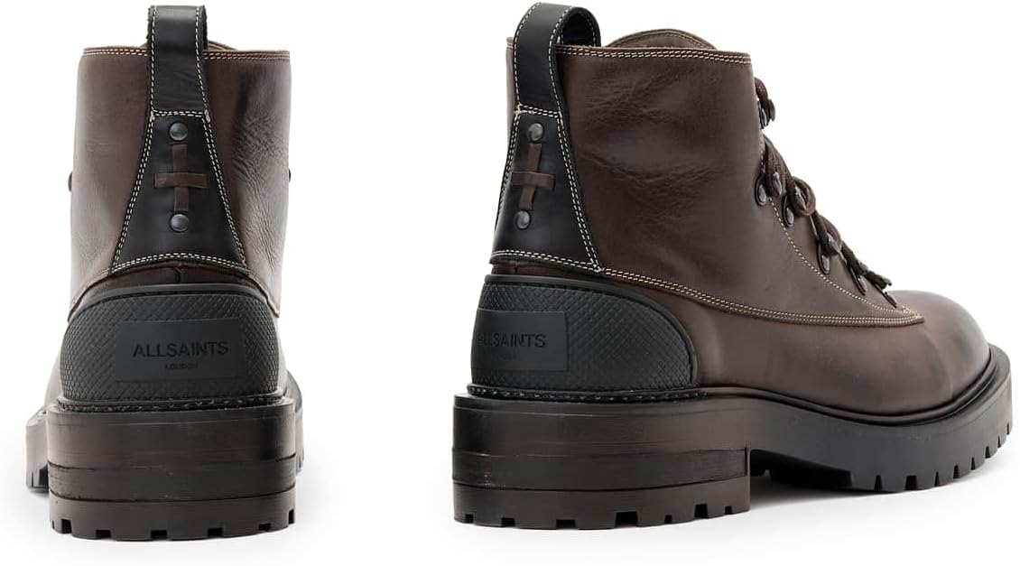 Мужские походные ботинки AllSaints Mccoy, темно-коричневый — фото 3