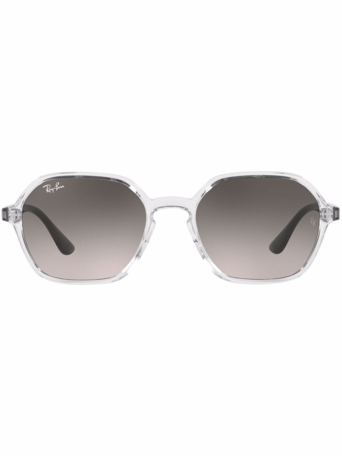 

Ray-Ban солнцезащитные очки в геометричной оправе, нейтральный цвет