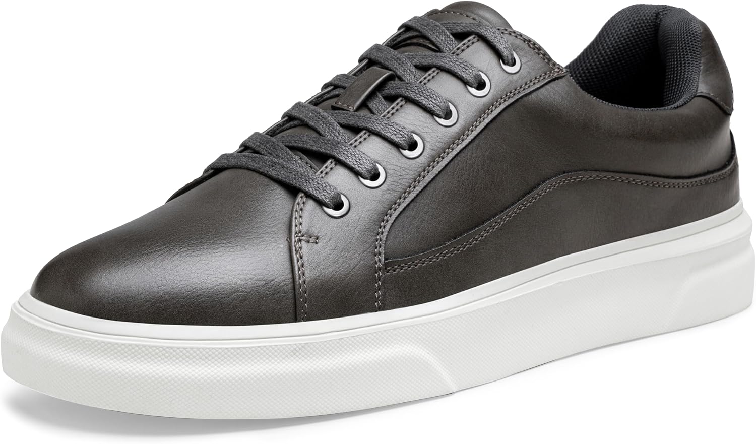 

Мужские модные кроссовки Vostey Классические повседневные туфли для мужчин Стильные мягкие мужские кроссовки, темно-серый