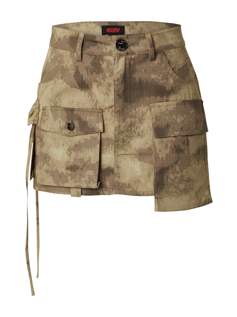 

Юбка Misspap Camo, хаки/оливковый
