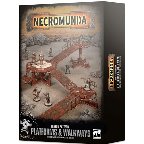 

Миниатюра Games Workshop Necromunda: Thatos Pattern - Platforms & Walkways