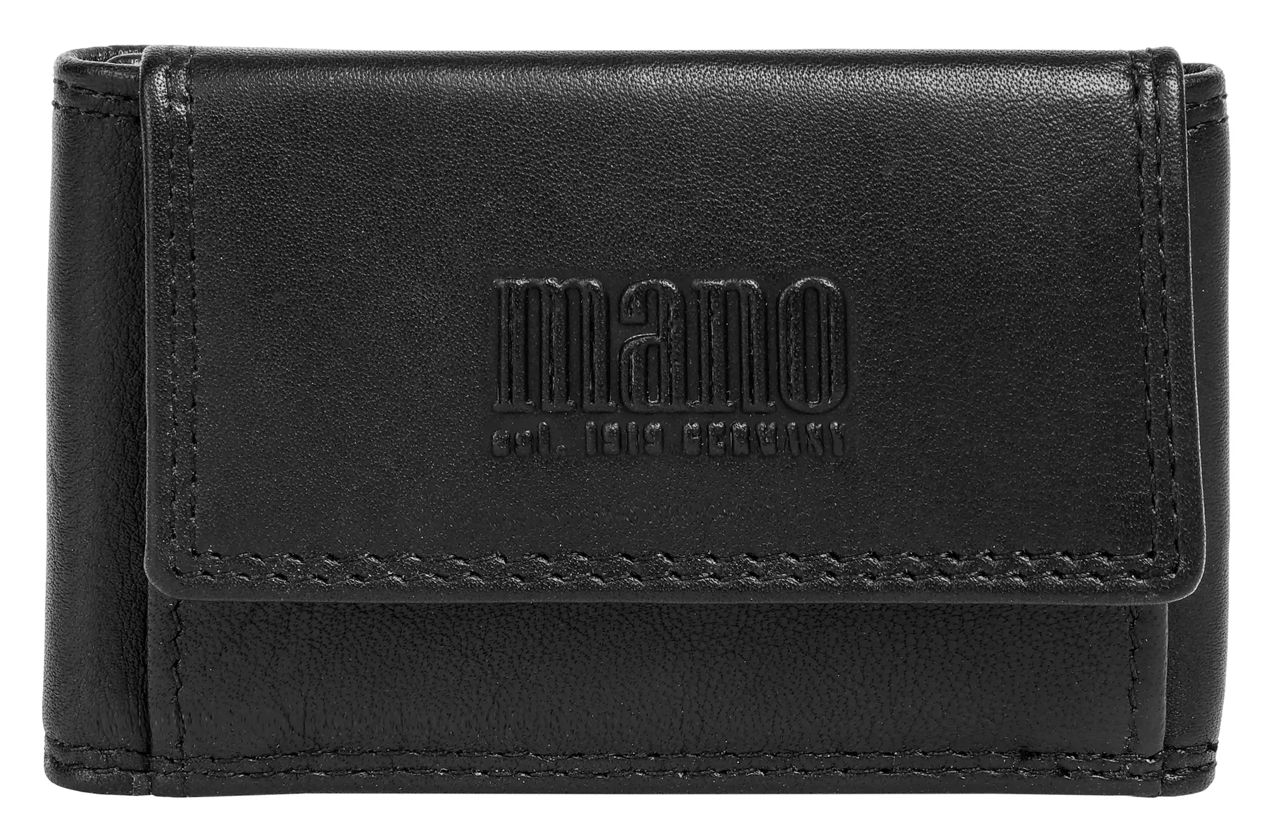 

Кошелек MANO "SUTURA", натуральная кожа, черный