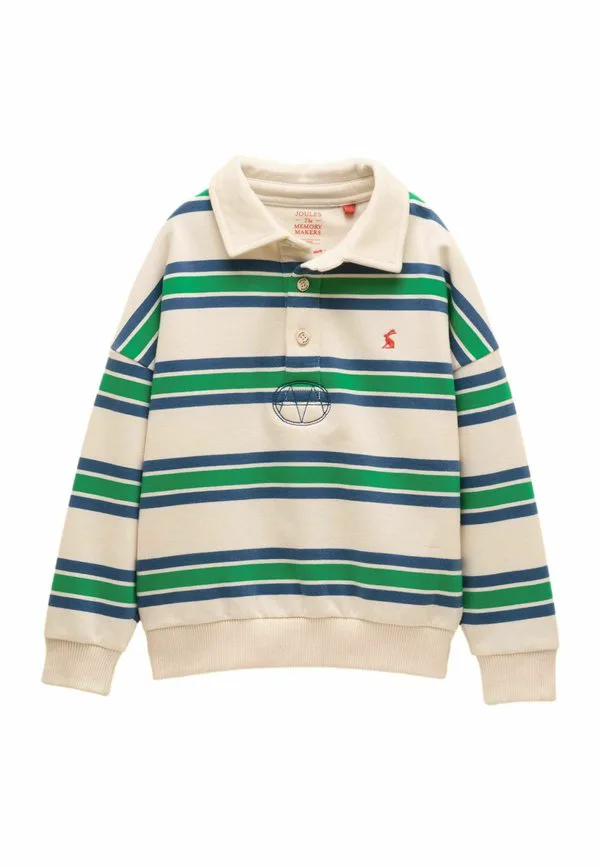 Толстовка Joules, Green White Striped