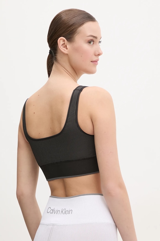 

Спортивный бюстгальтер Calvin Klein Performance, черный