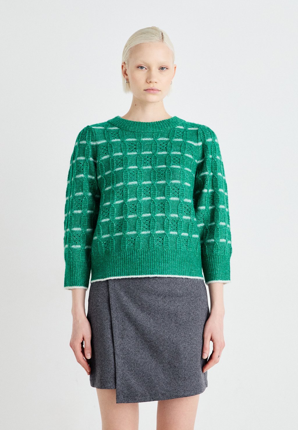 

Джемпер VMNEWLEONOR O-NECK Vero Moda, зеленый