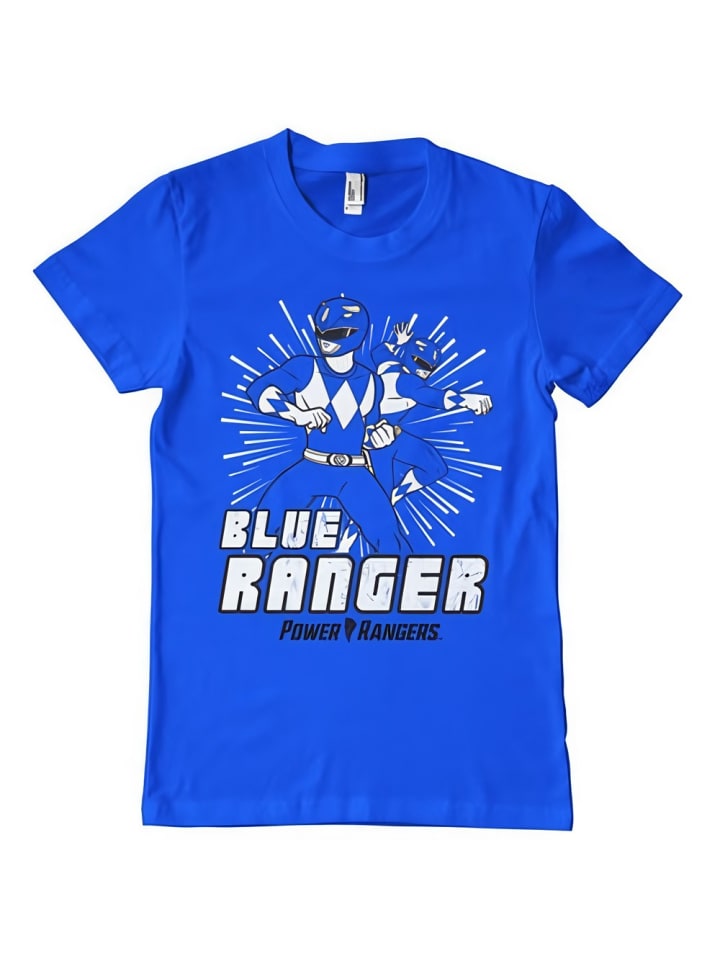 

Футболка Blue Ranger T-Shirt синего цвета Power Rangers, Синий, Футболка Blue Ranger T-Shirt синего цвета Power Rangers
