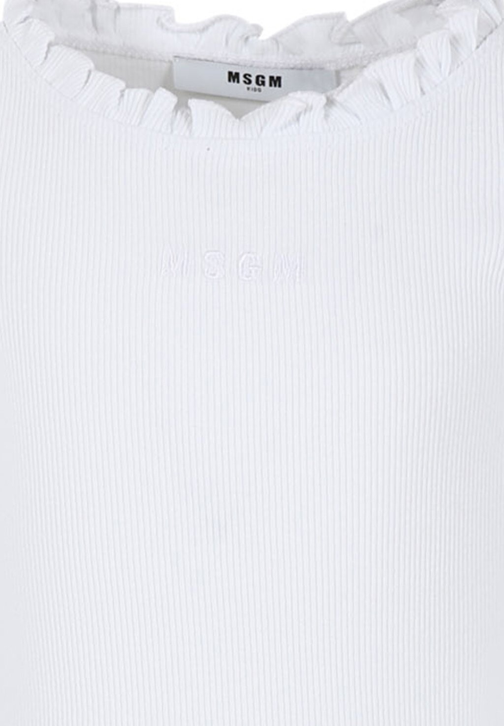 

Вязаное платье MSGM, белый