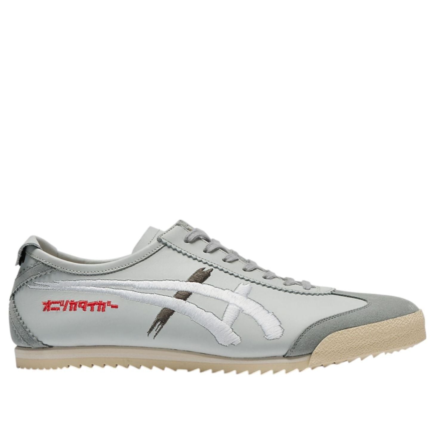 Кроссовки (WMNS) Onitsuka Tiger Mexico 66 Deluxe 'Piedmont Grey White Red' — фото 2