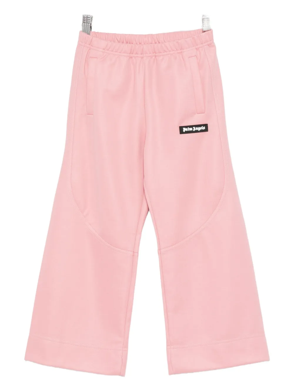 

Спортивные брюки с нашивкой-логотипом Palm Angels Kids, розовый
