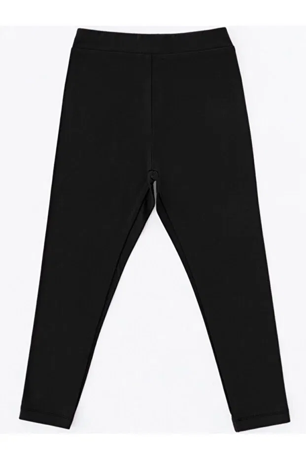 Детские леггинсы для девочек с длиной Fatella, Black