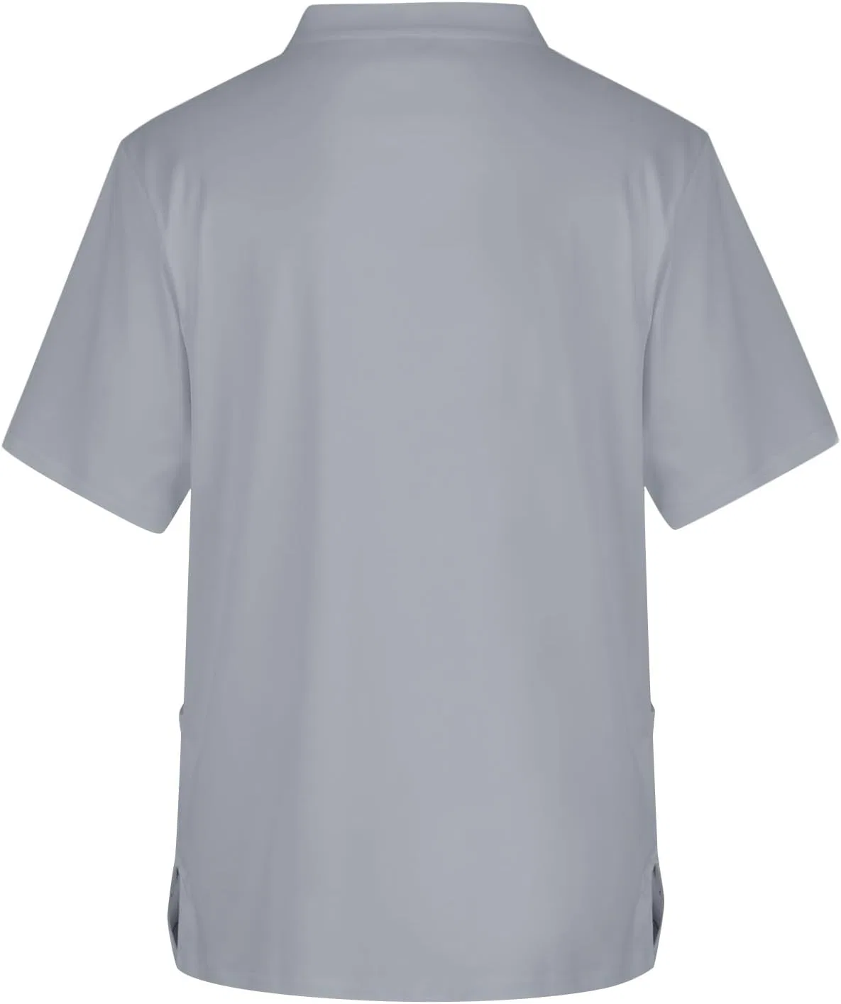 Мужская футболка с V-образным вырезом и карманом, Lightweight Pullover, Gray — фото 2