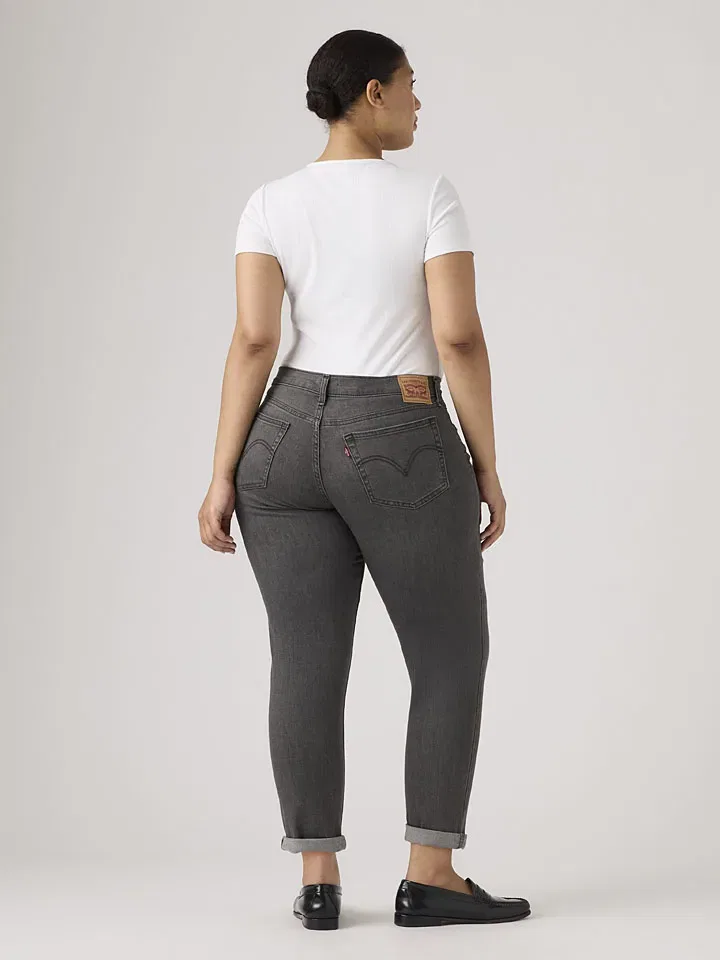 Джинсы boyfriend fit Levi's, Grey — фото 3