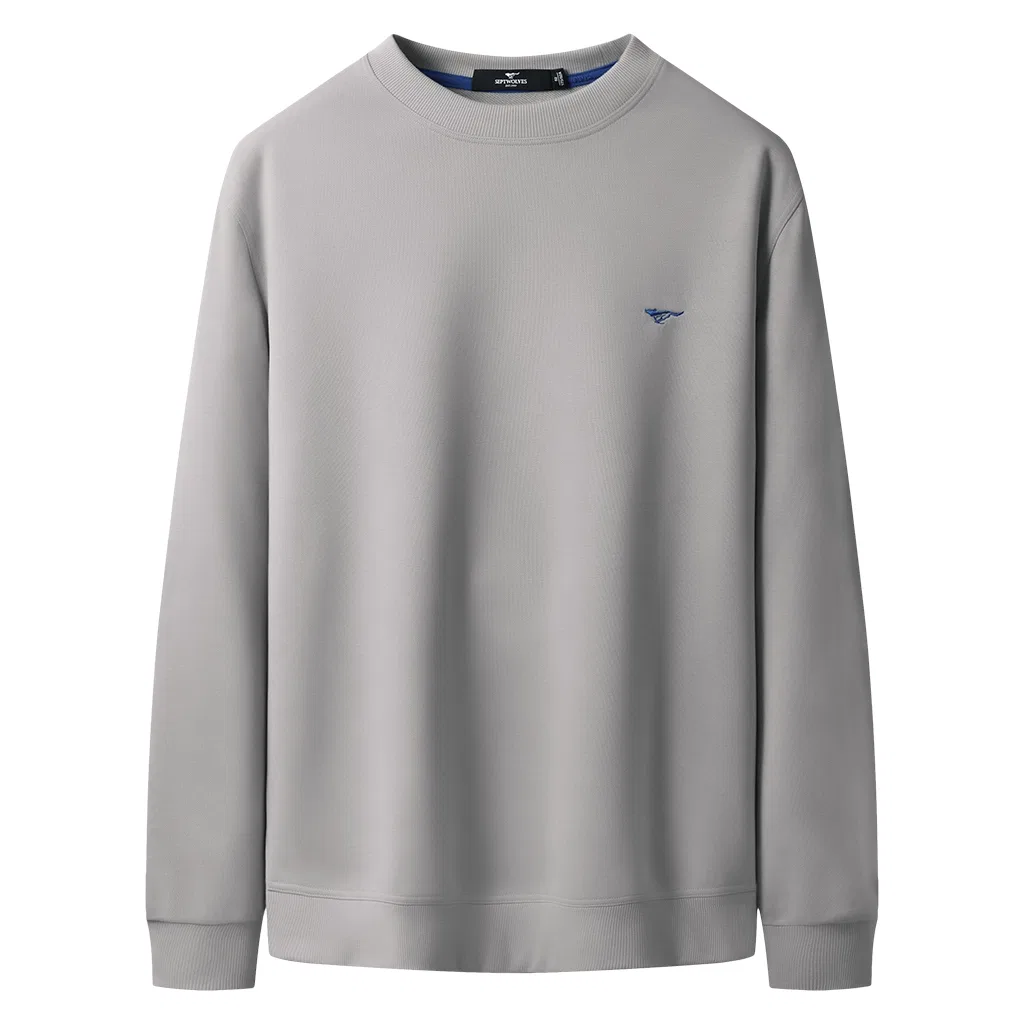 Свитшот детский унисекс с круглым вырезом Medium Gray SEPTWOLVES