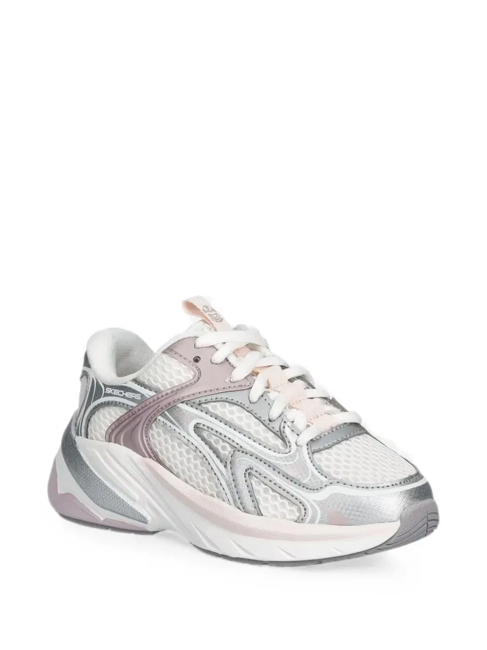 Кроссовки со вставками из сетки Skechers, белый — фото 3