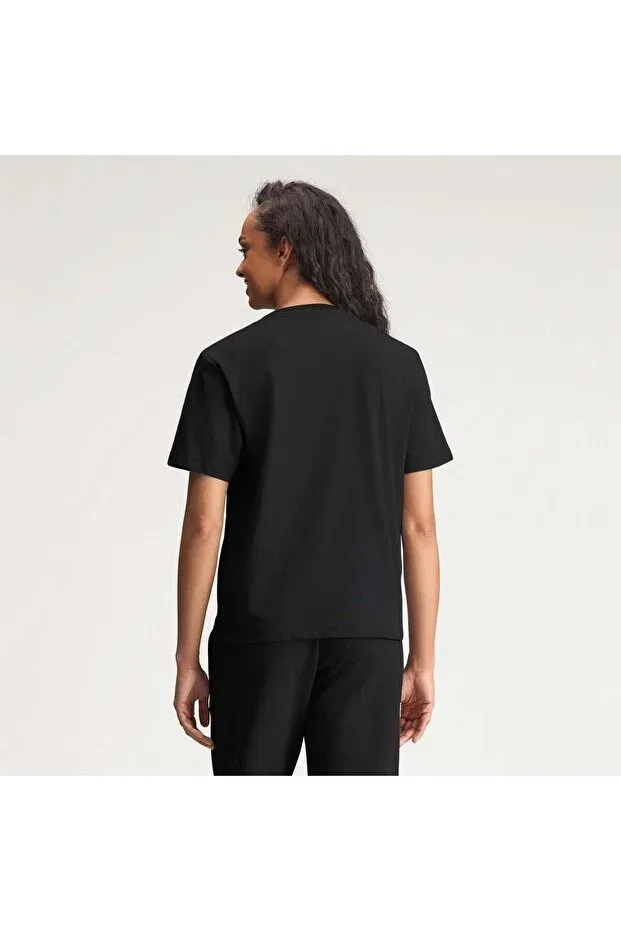 Женская футболка с принтом Regular Sportswear Adidas, Black — фото 2