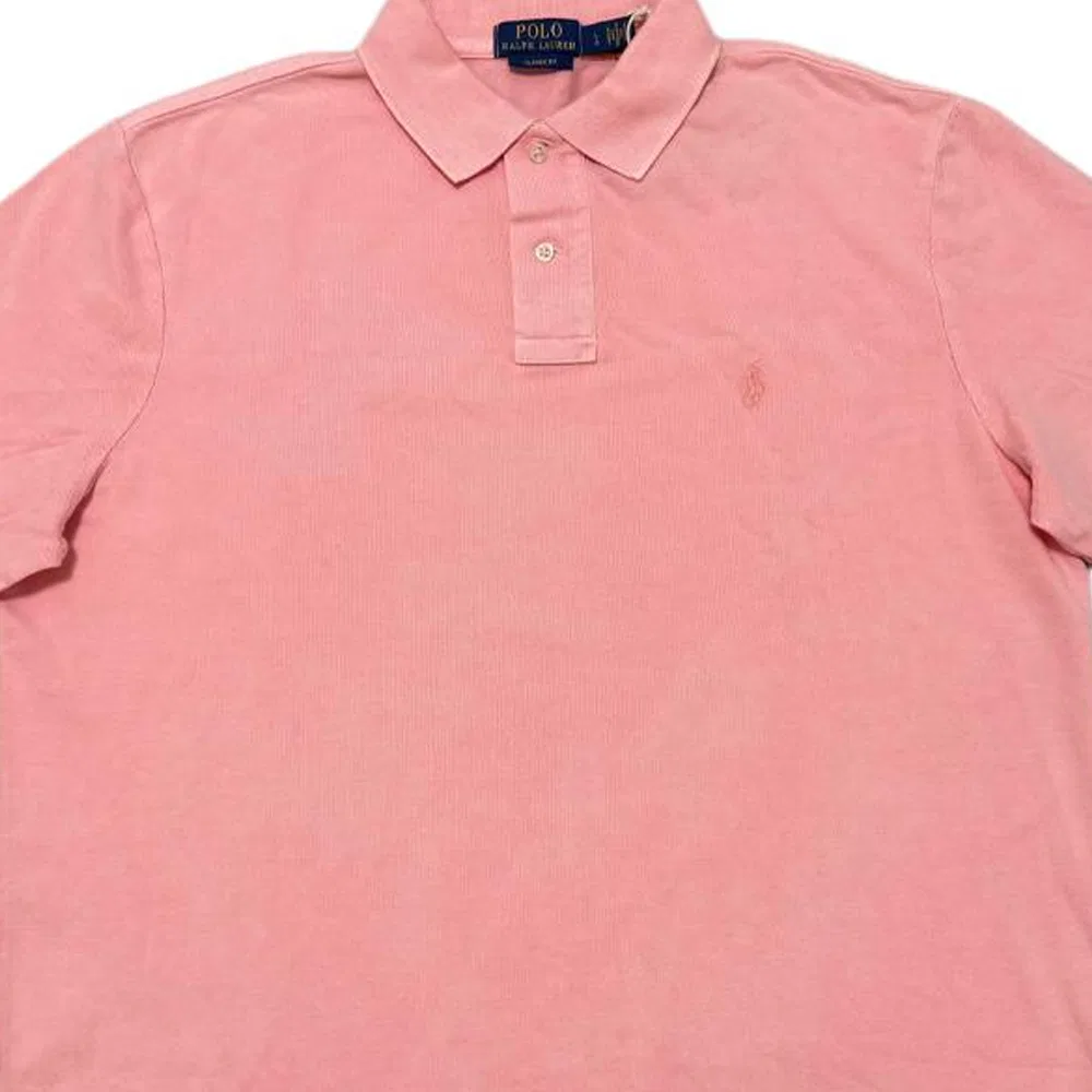 Мужское поло Pink Polo Ralph Lauren, Pink — фото 4