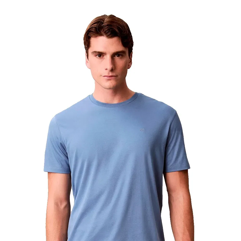 Футболка из хлопка Supima Calvin Klein, синий — фото 3
