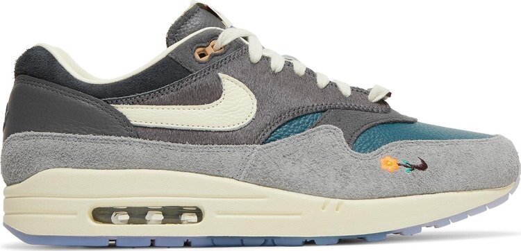 

Кроссовки Nike Kasina x Air Max 1 SP 'Won-Ang - Grey', серый