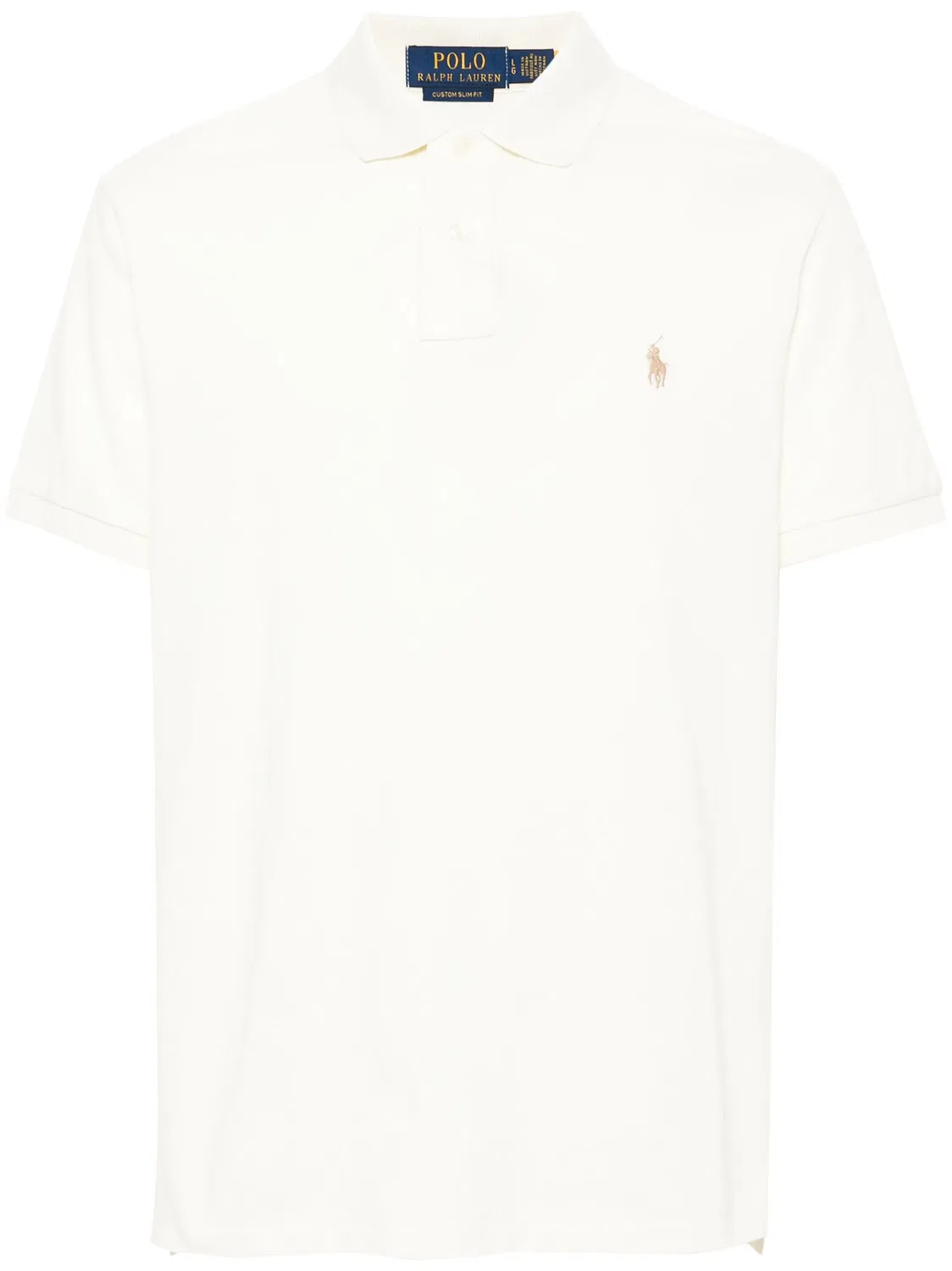 Поло Ralph Lauren с эмблемой Pony Polo Ralph Lauren, слоновая кость