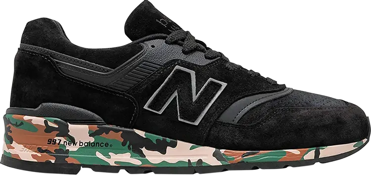 

Кроссовки New Balance 997 Made In USA 'Military Pack', черный