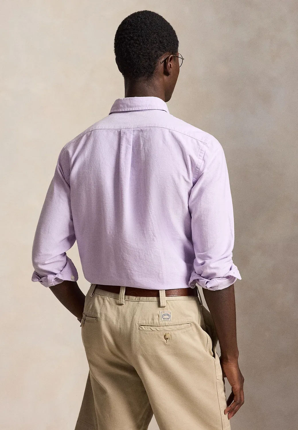 Знаменитая оксфордская рубашка - рубашка Polo Ralph Lauren, Light Lilac — фото 3
