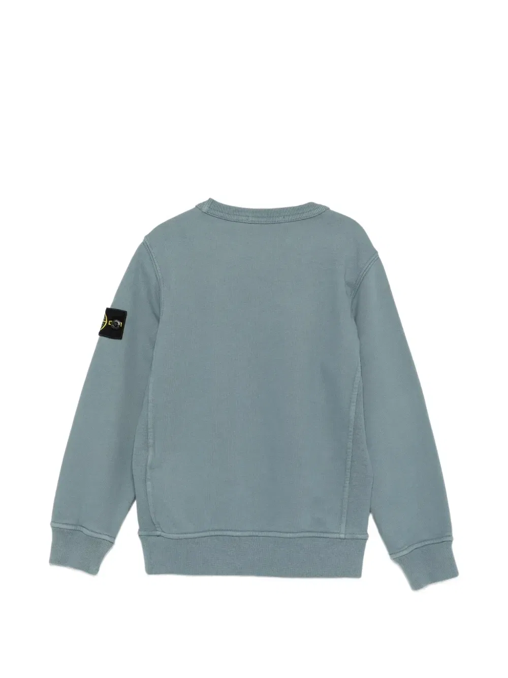 Свитер с нашивкой-компасом Stone Island Junior, синий — фото 2