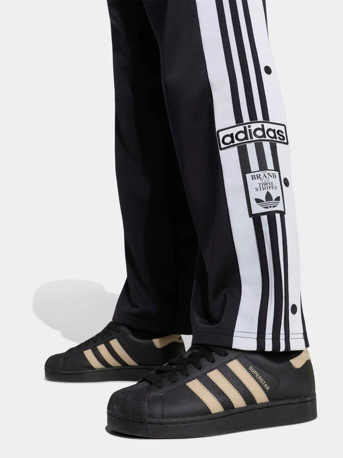 Брюки свободного кроя Adibreak Loose adidas originals, черный — фото 4