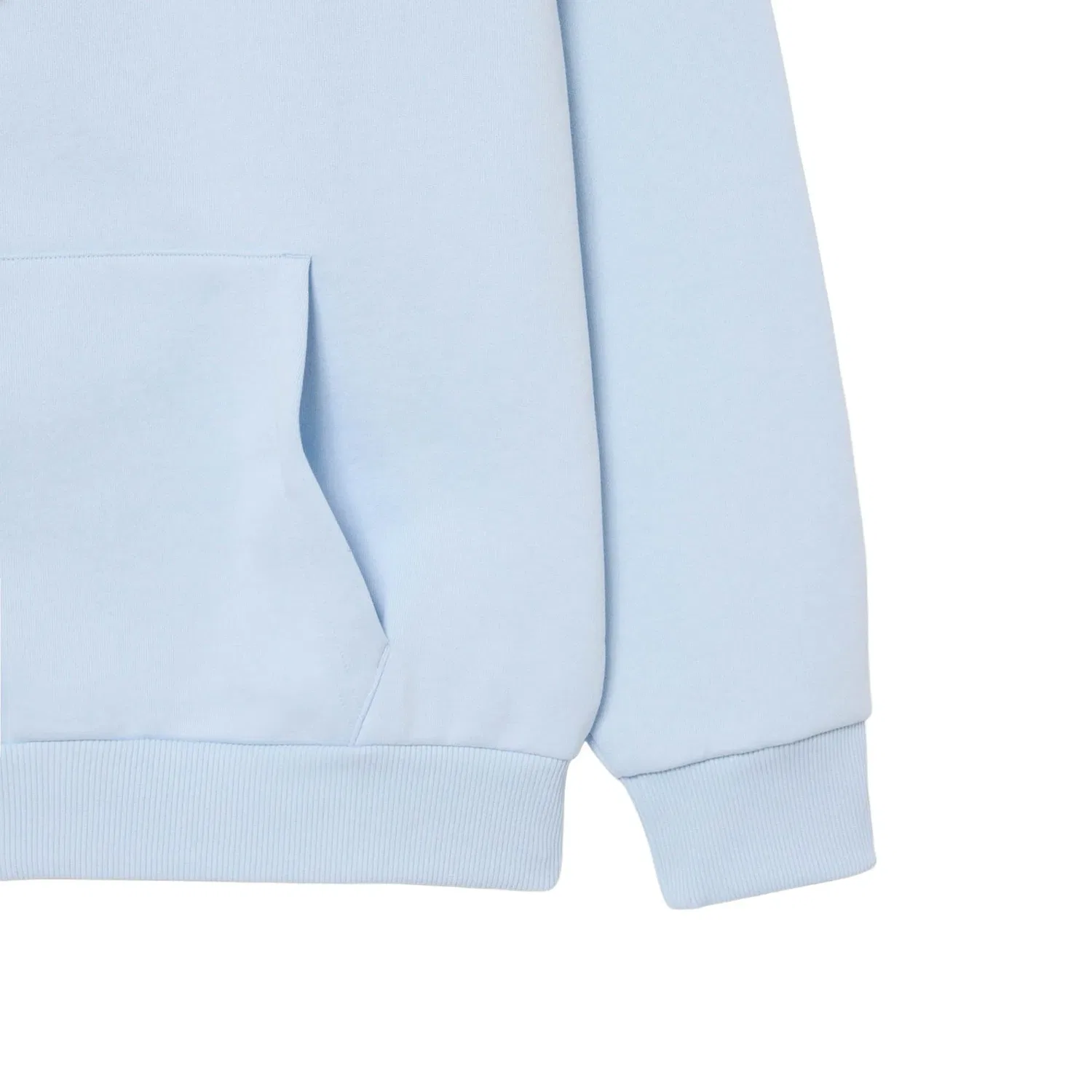 Мужское худи флисовое Lacoste, Light Blue — фото 2