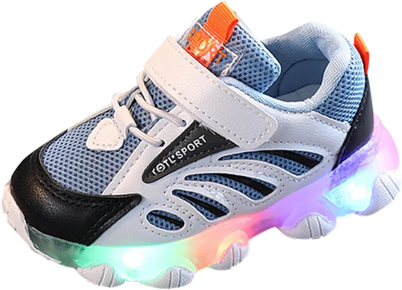 Детские кроссовки для девочек со светодиодной подсветкой Luminous Sport, Blue