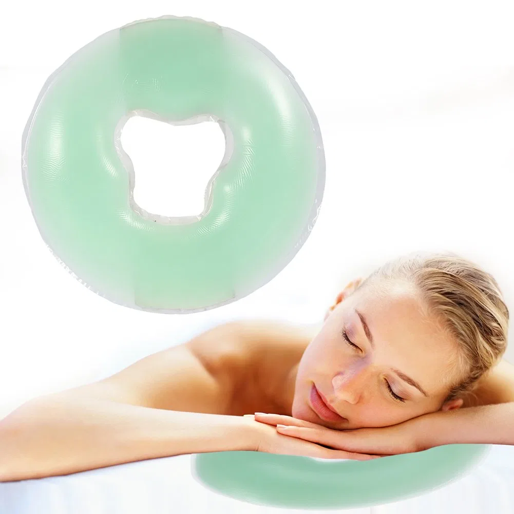Гелевая подушка для лица, Silicone Cushion, yuytee, Green