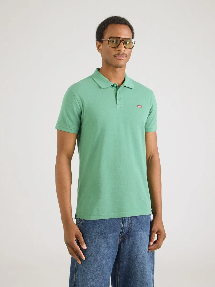 Футболка LEVI'S Housemark цвета лайм — фото 2