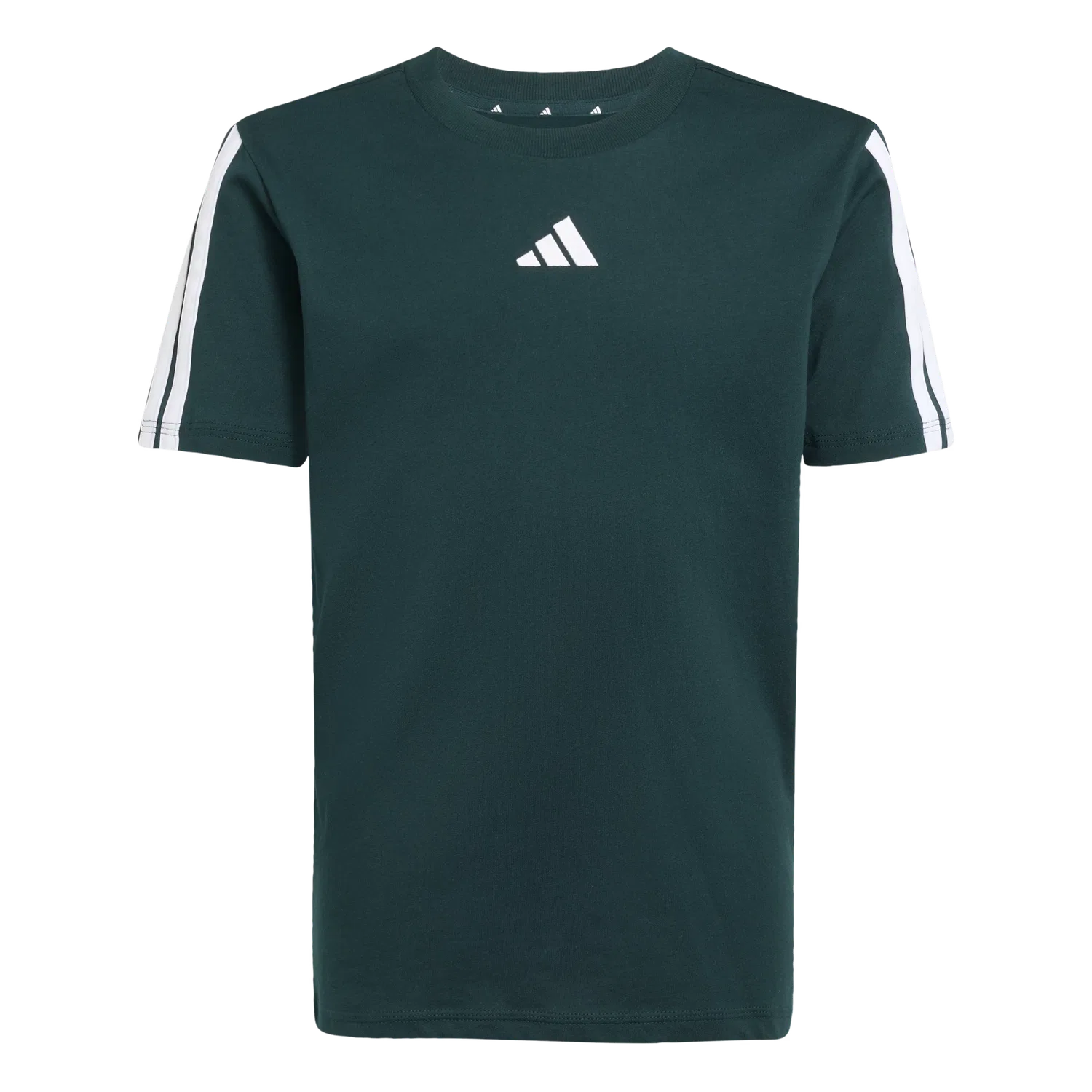 Детская футболка с коротким рукавом Adidas, темно-зеленый