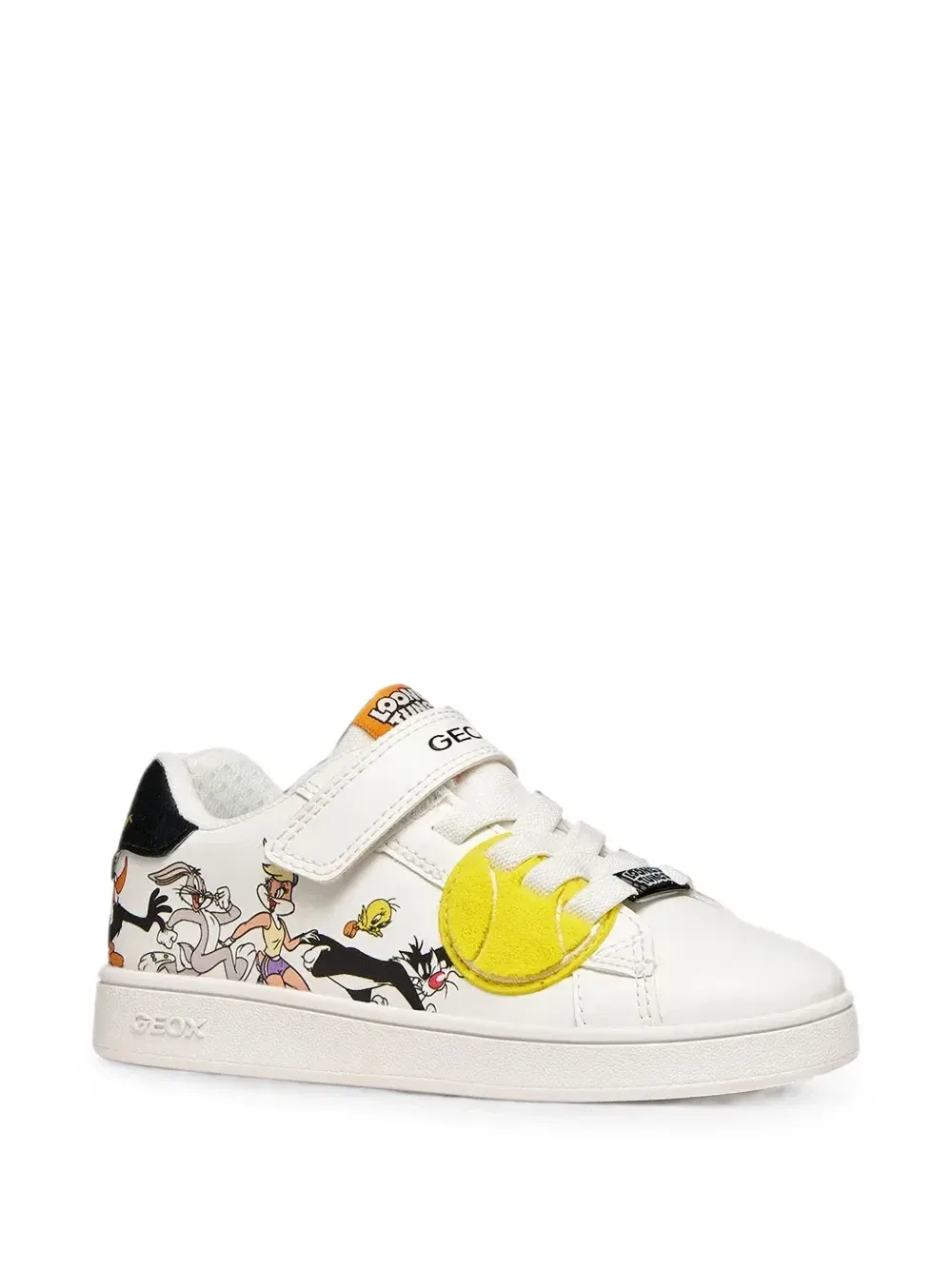 Кроссовки Geox Kids X Looney Tunes Eclyper, белый