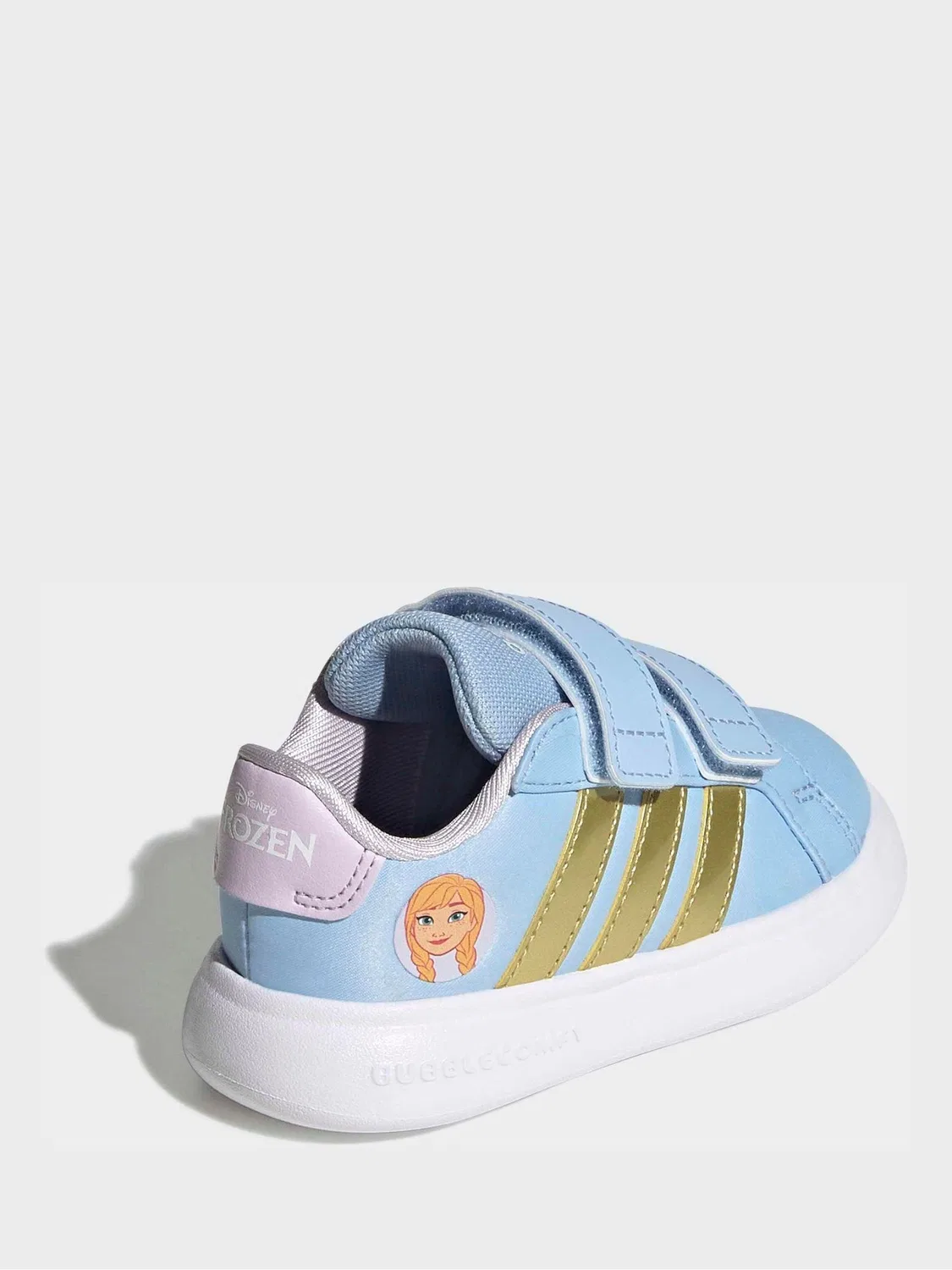 Кроссовки детские Disney Frozen Grand Court 3.0 adidas, синий — фото 4
