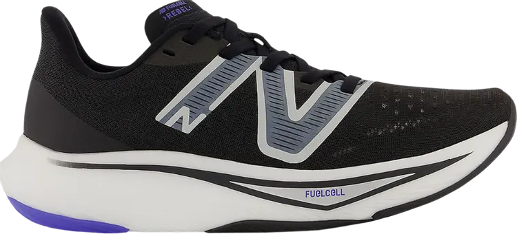 

Кроссовки New Balance Wmns FuelCell Rebel v3 'Black Vibrant Spring Glo', черный