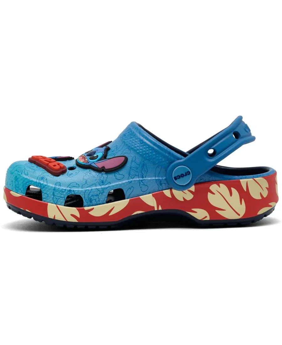 Клоги детские с принтом Lilo & Stitch Crocs, Multicolor — фото 3