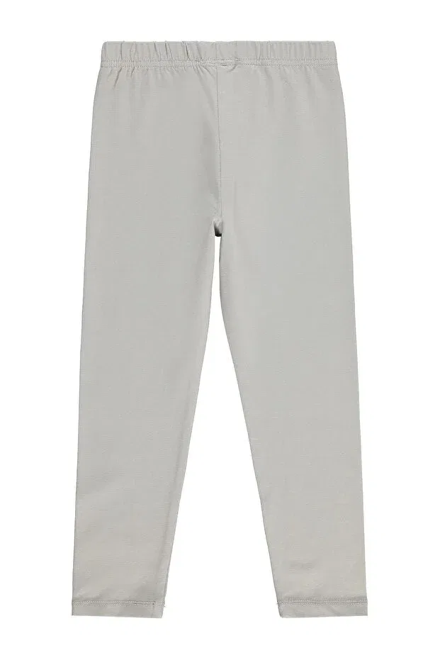 Детские леггинсы для девочек хлопковые Basic Civil Girls, Gray — фото 2